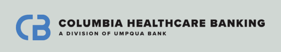 Columbia Healthcare Banking logo and illustration